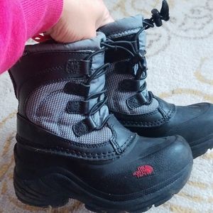 Toddler boy north face snow boots